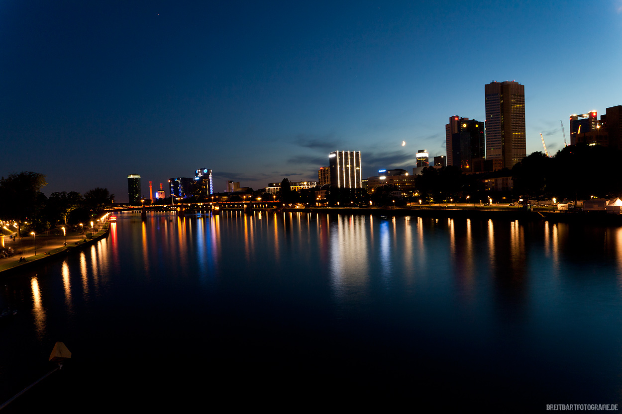 Blick gen Westhafen