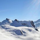 Blick heute Morgen von der 3899m hohen Gobba di Rollin