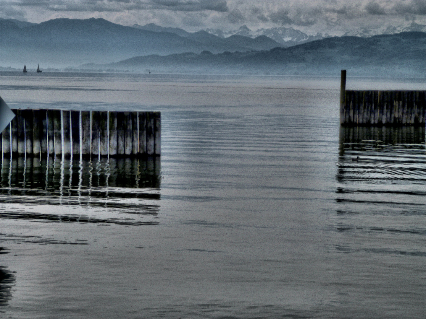 Blick hin zum Bodensee