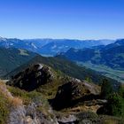 Blick hinab ins Zillertal