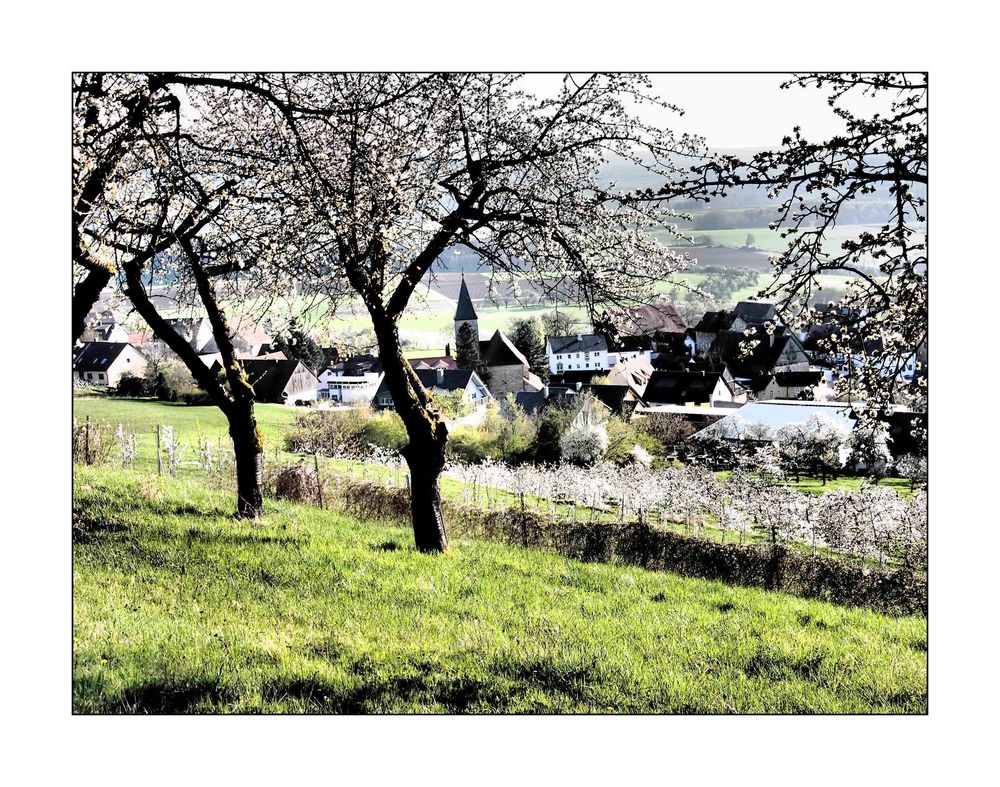 Blick hinab nach Schlaifhausen