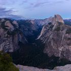 Blick hinab vom Glacier Point