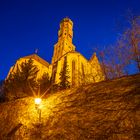 Blick hinauf zur Ulrichsbasilika