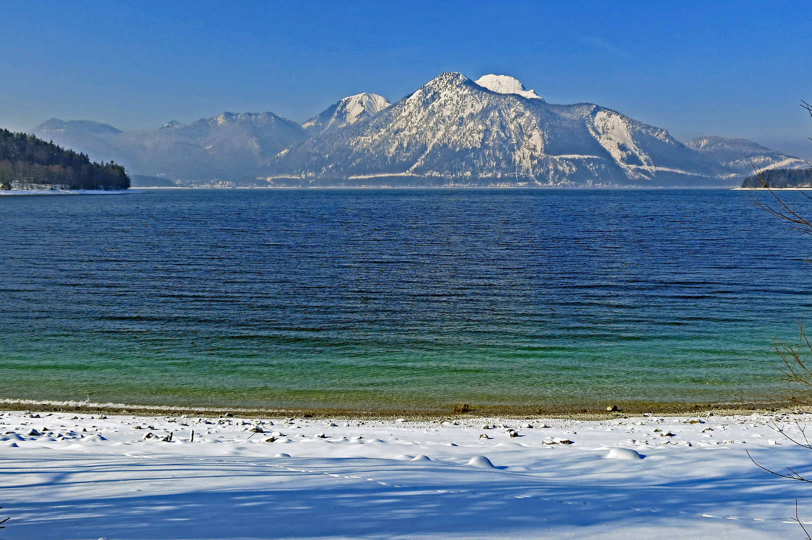 Blick hinüber