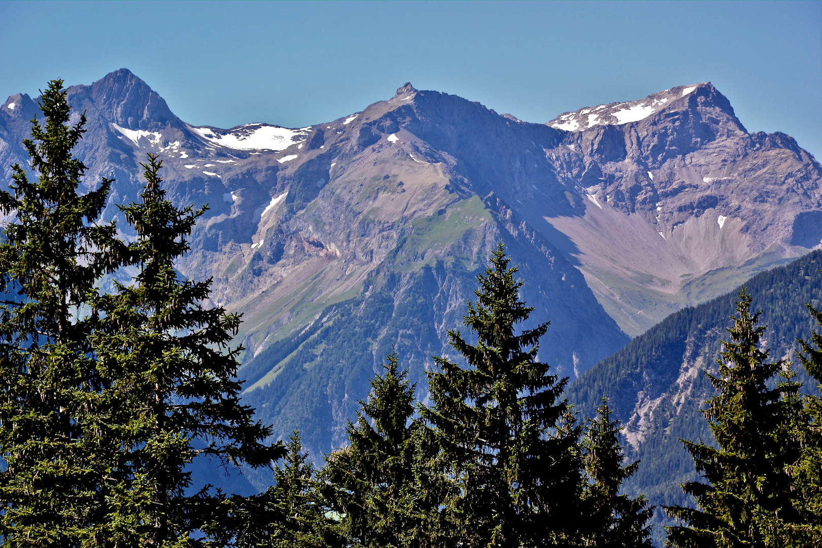 Blick hinüber zur Schesaplana…