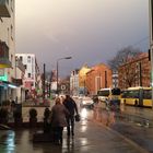 Blick Höhe Kino Blauer Stern Richtung Ossietzkyplatz