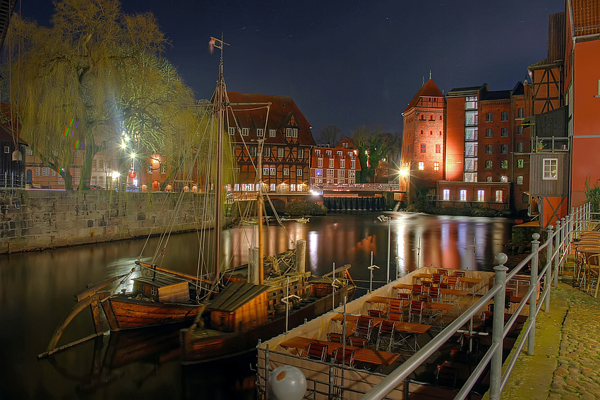 Blick im Lüneburger Hafen