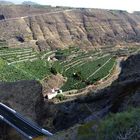 Blick in das Barranco de las Angustias.... 