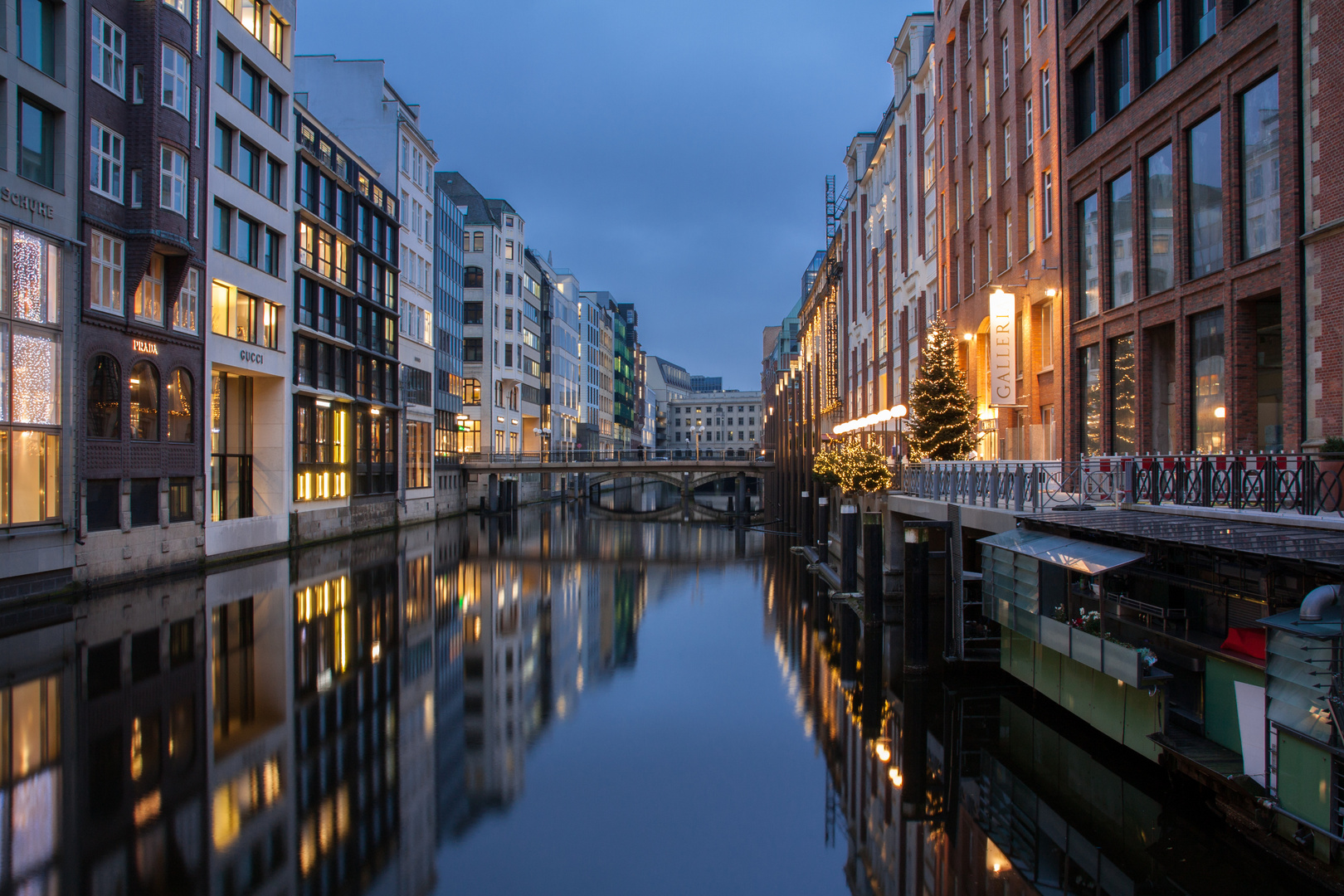 Blick in das Bleichenfleet | Hamburg 