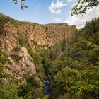 Blick in das Bodetal...