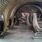 Blick in das Cafe von H.R.Giger