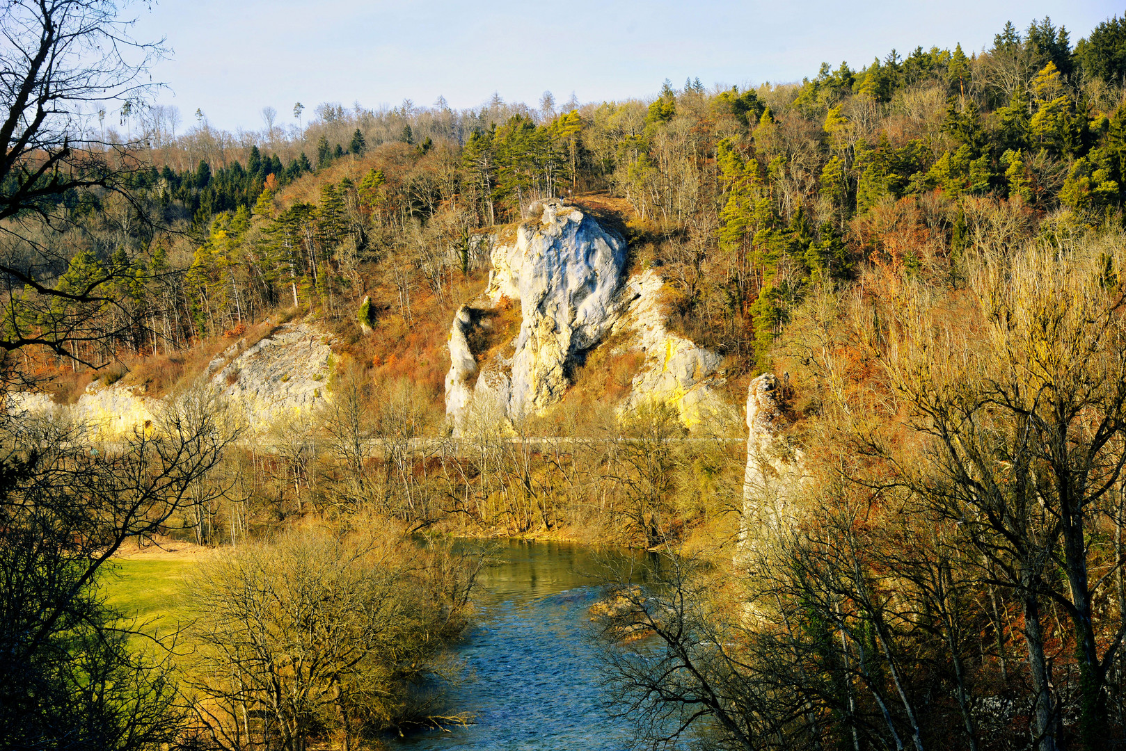 Blick in das Donautal bei Inzigkofen