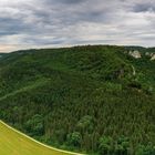 Blick in das Donautal vom Knopfmacherfelsen