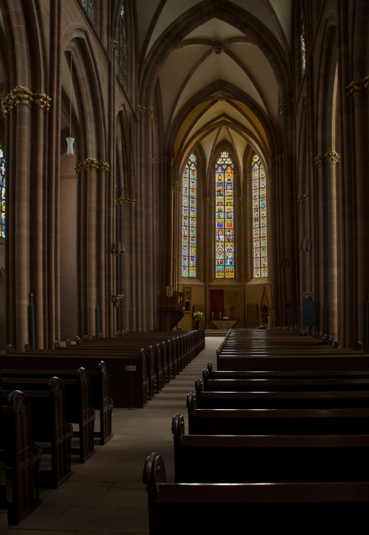 Blick in das Kirchenschiff