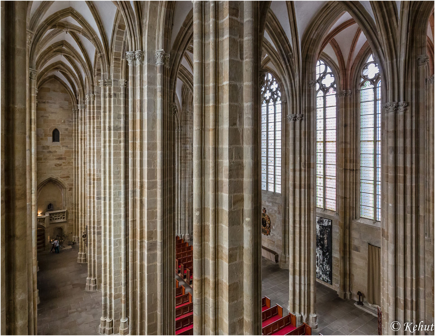 Blick in das Langhaus Dom zu Meißen