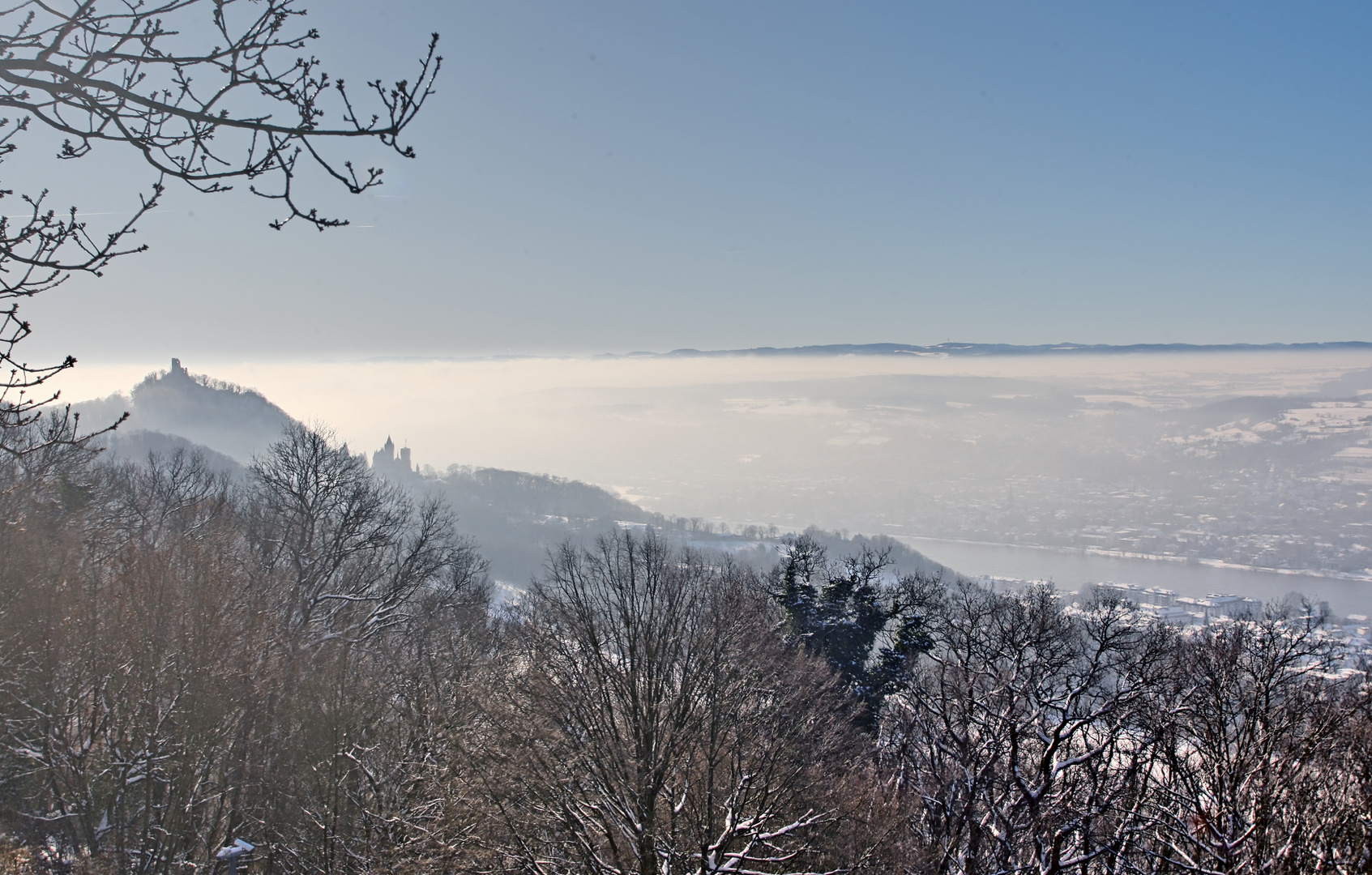 Blick in das Rheintal