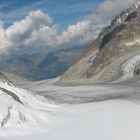 Blick in das Tal von Chamonix