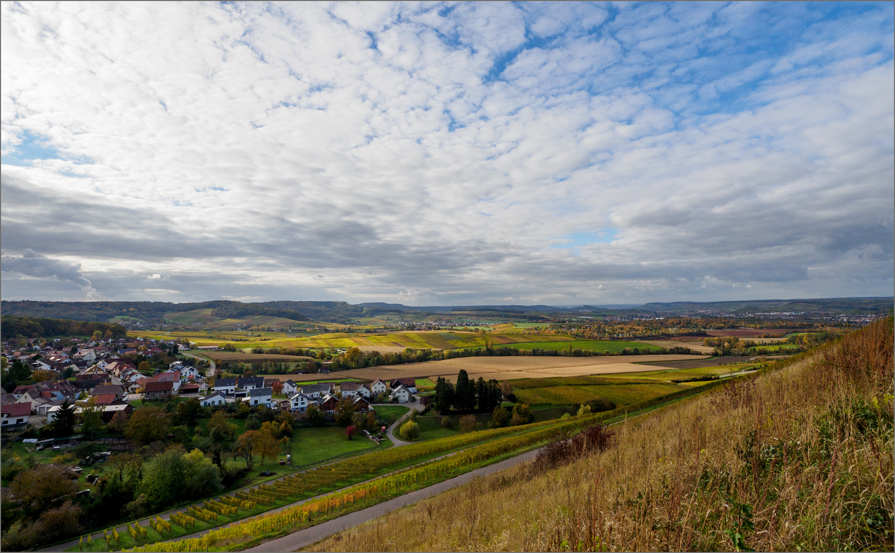 Blick in das Weinsberger Tal