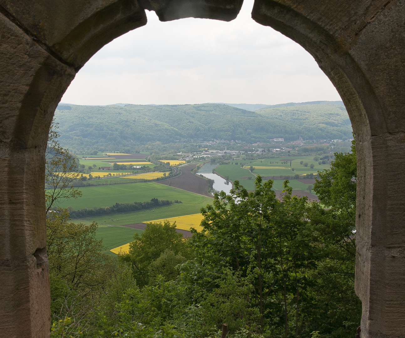 Blick in das Werratal