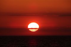 Blick in den Abendhimmel auf Hiddensee