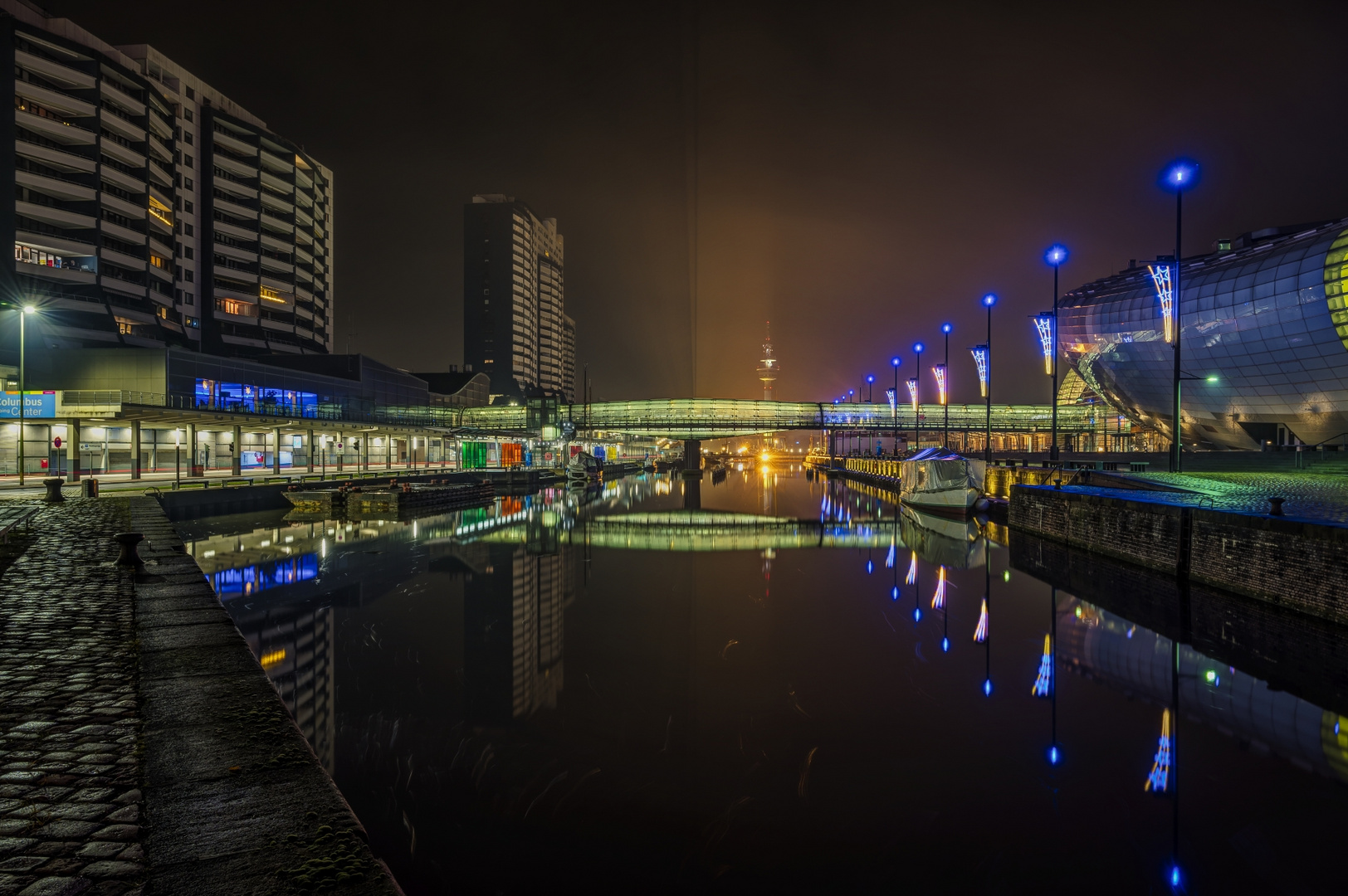 Blick in den Alten Hafen von Bremerhaven