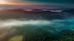 Blick in den Bayer- und Böhmerwald...