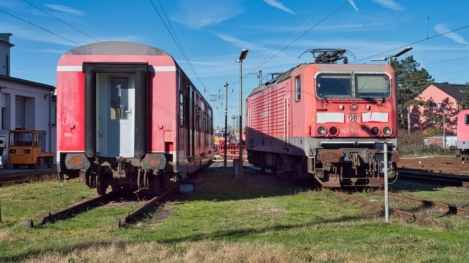 Blick in den Betriebshof Düsseldorf Abstellbahnhof (2)