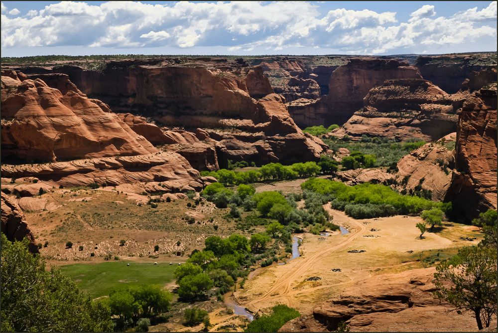 Blick in den Canyon de Chelly