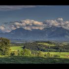 Blick in den Chiemgau