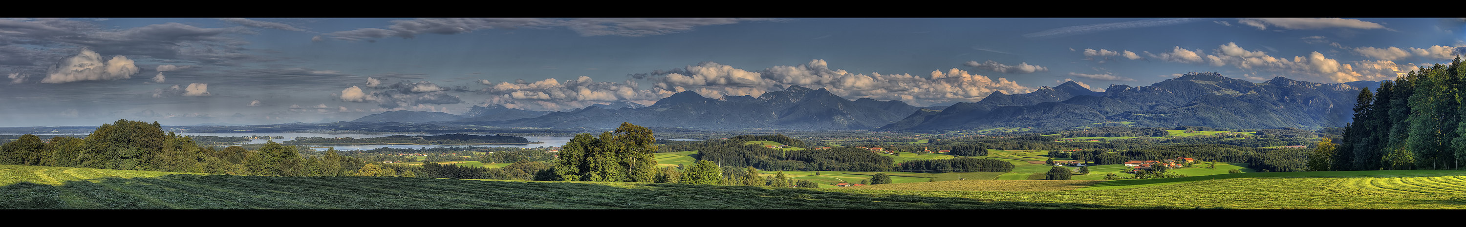 Blick in den Chiemgau