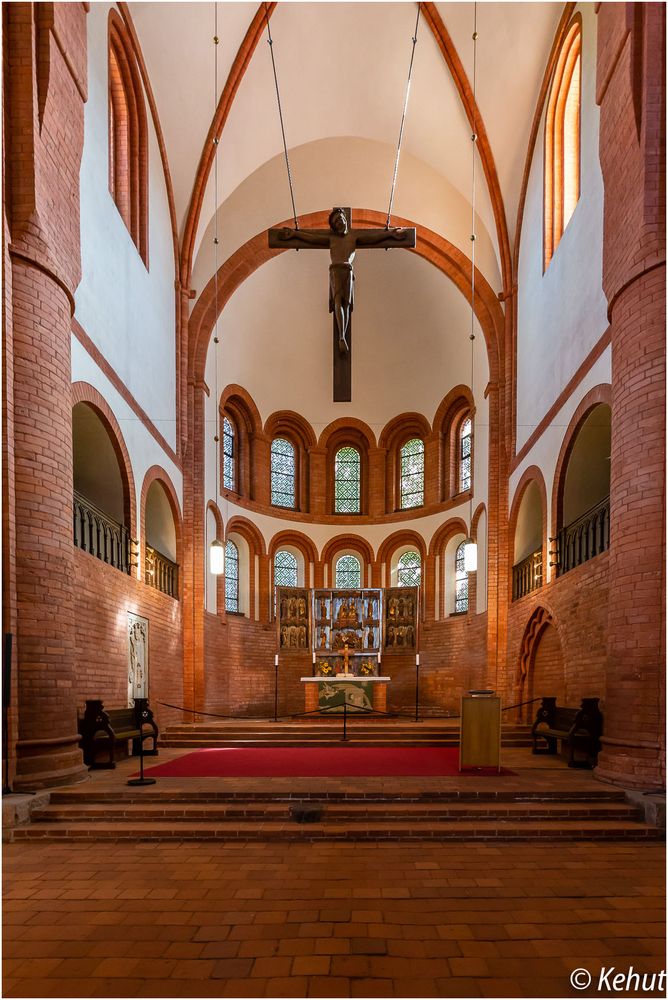 Blick in den Chor - Klosterkirche St. Marien in Lehnin