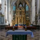 Blick in den Chor Marktkirche St. Benedikti Quedlinburg