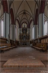 Blick in den Chor St. Stephanskirche Tangermünde