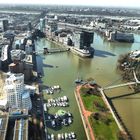 Blick in den Düsseldorfer Hafen