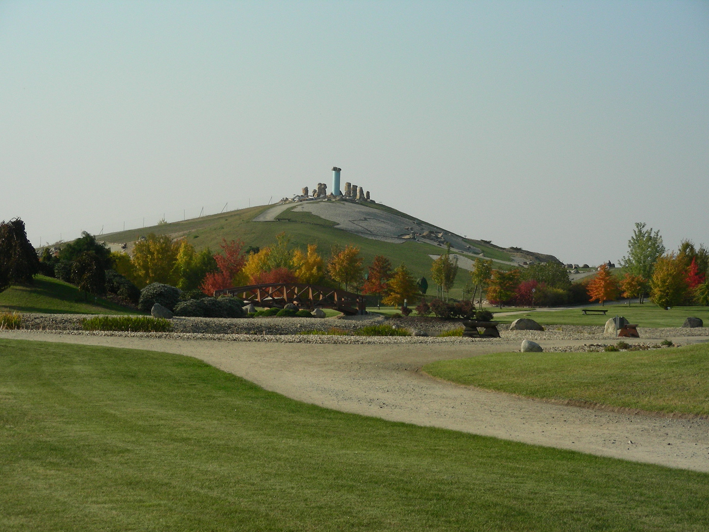 Blick in den Findlingspark