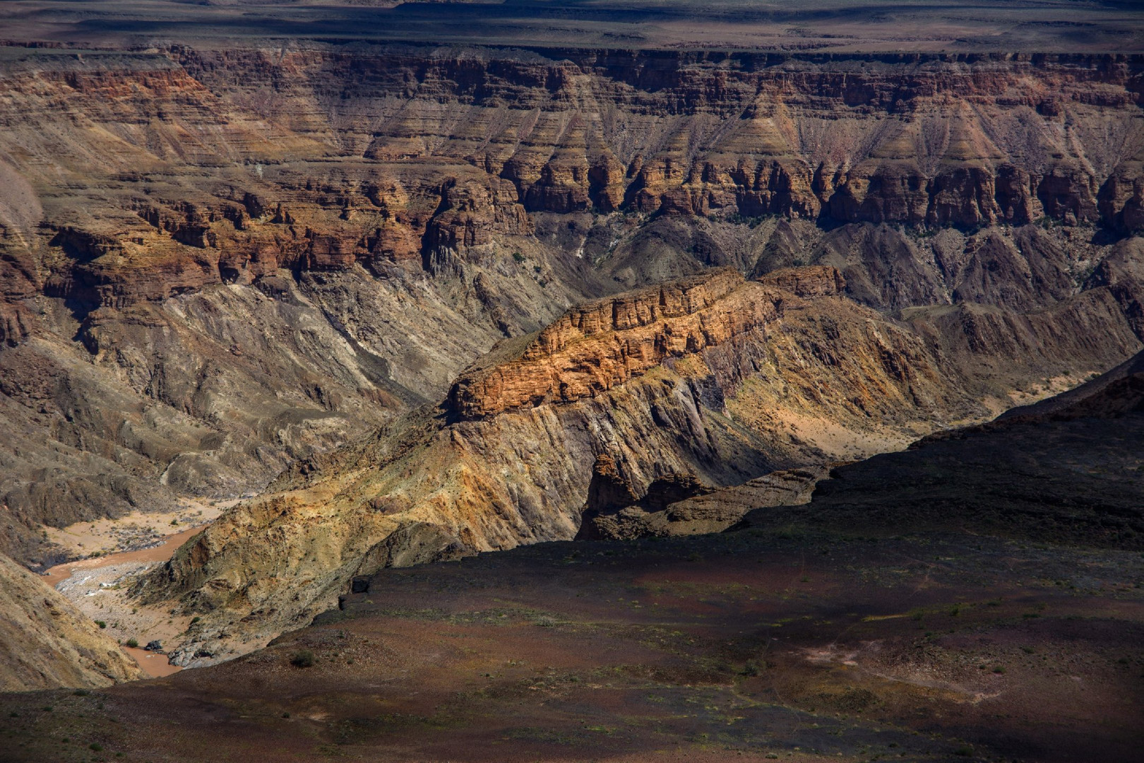 Blick in den Fishriver Canyon