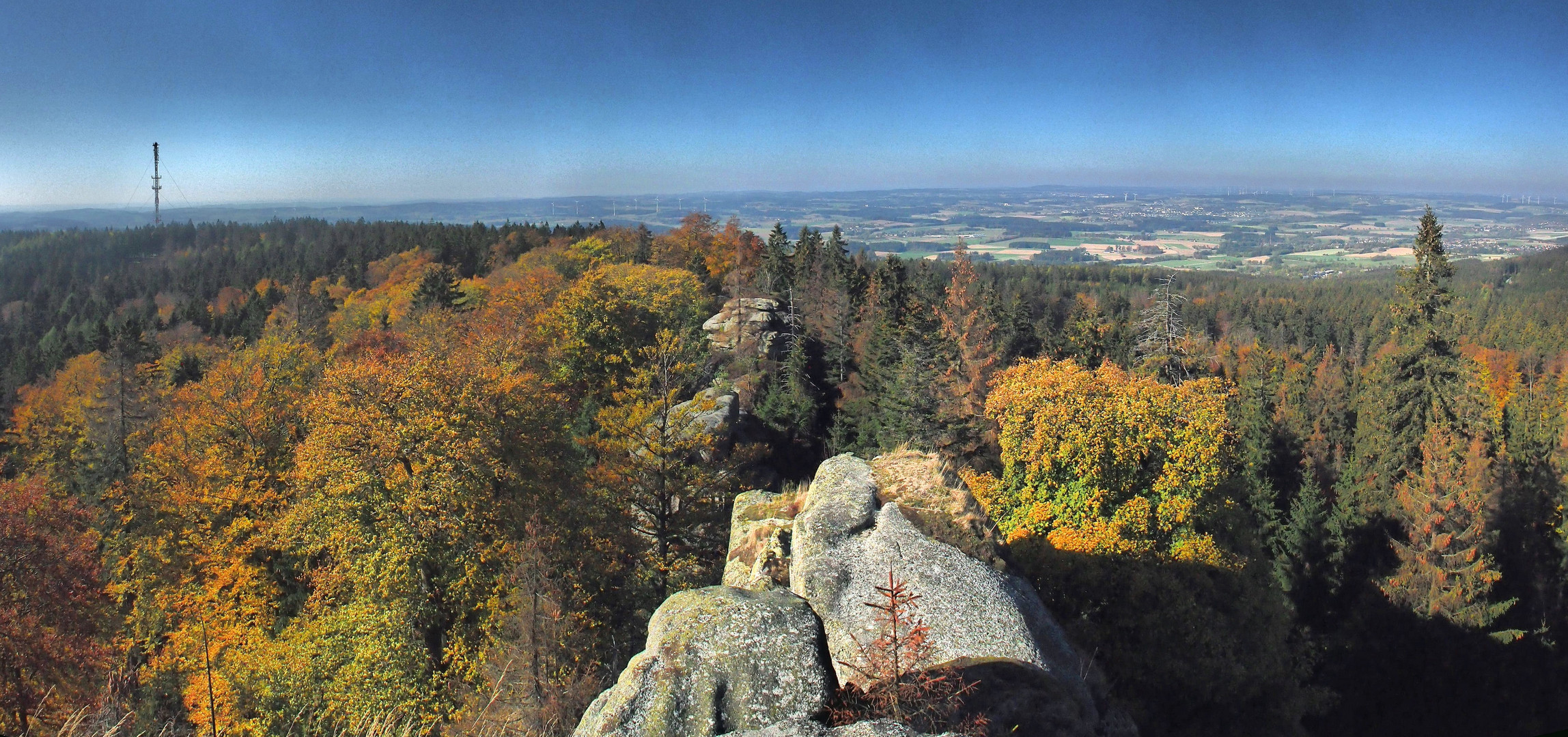 Blick in den Frankenwald