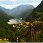 Blick in den Geiranger-Fjord