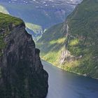 Blick in den Geiranger-Fjord