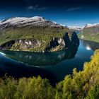 Blick in den Geirangerfjord