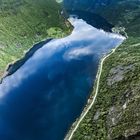 Blick in den Geirangerfjord