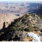 Blick in den Grand Canyon vom "Desert View" (am Watchtower)