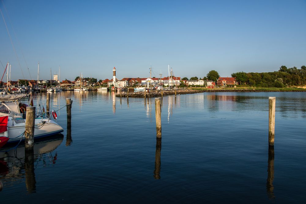 Blick in den Hafen