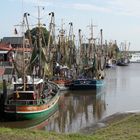 Blick in den Hafen von Greetsiel,Ostfriesland