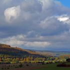 Blick in den herbstlichen Solling