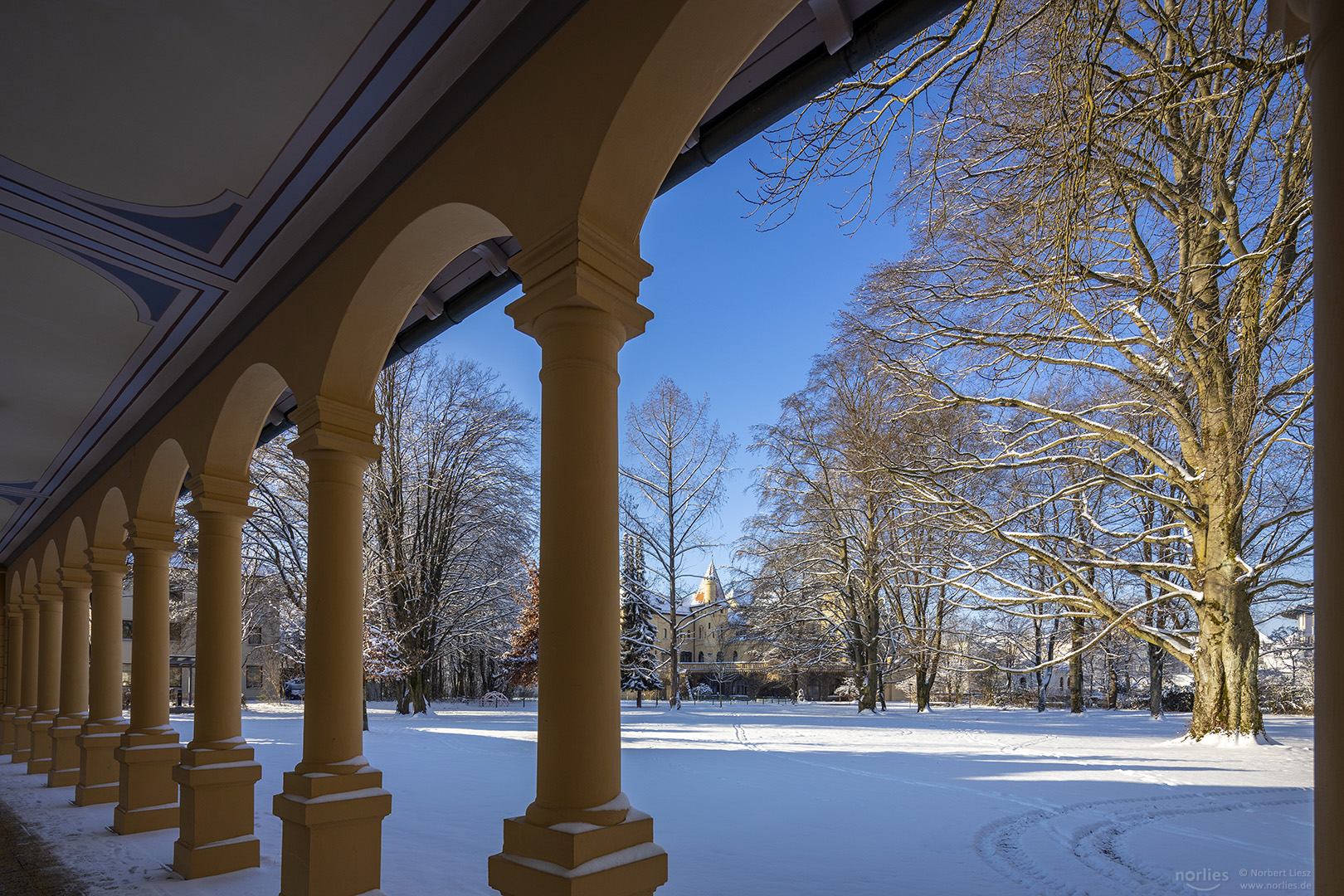 Blick in den Hessingpark