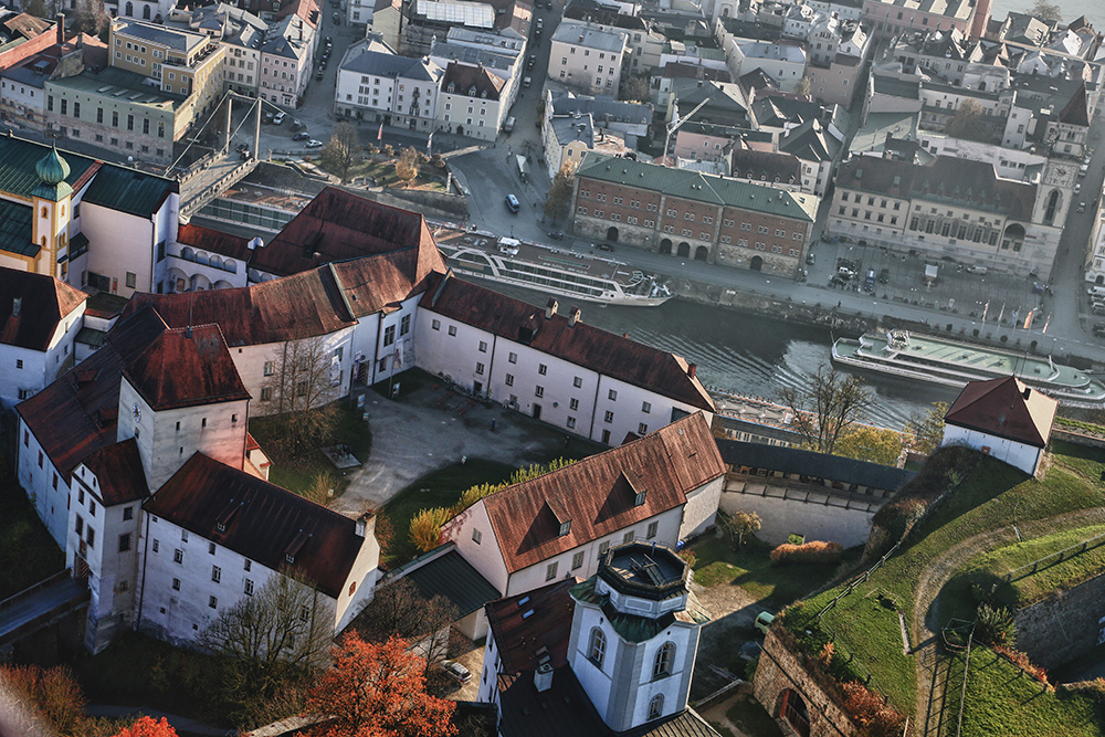 Blick in den Hof (Oberhaus)