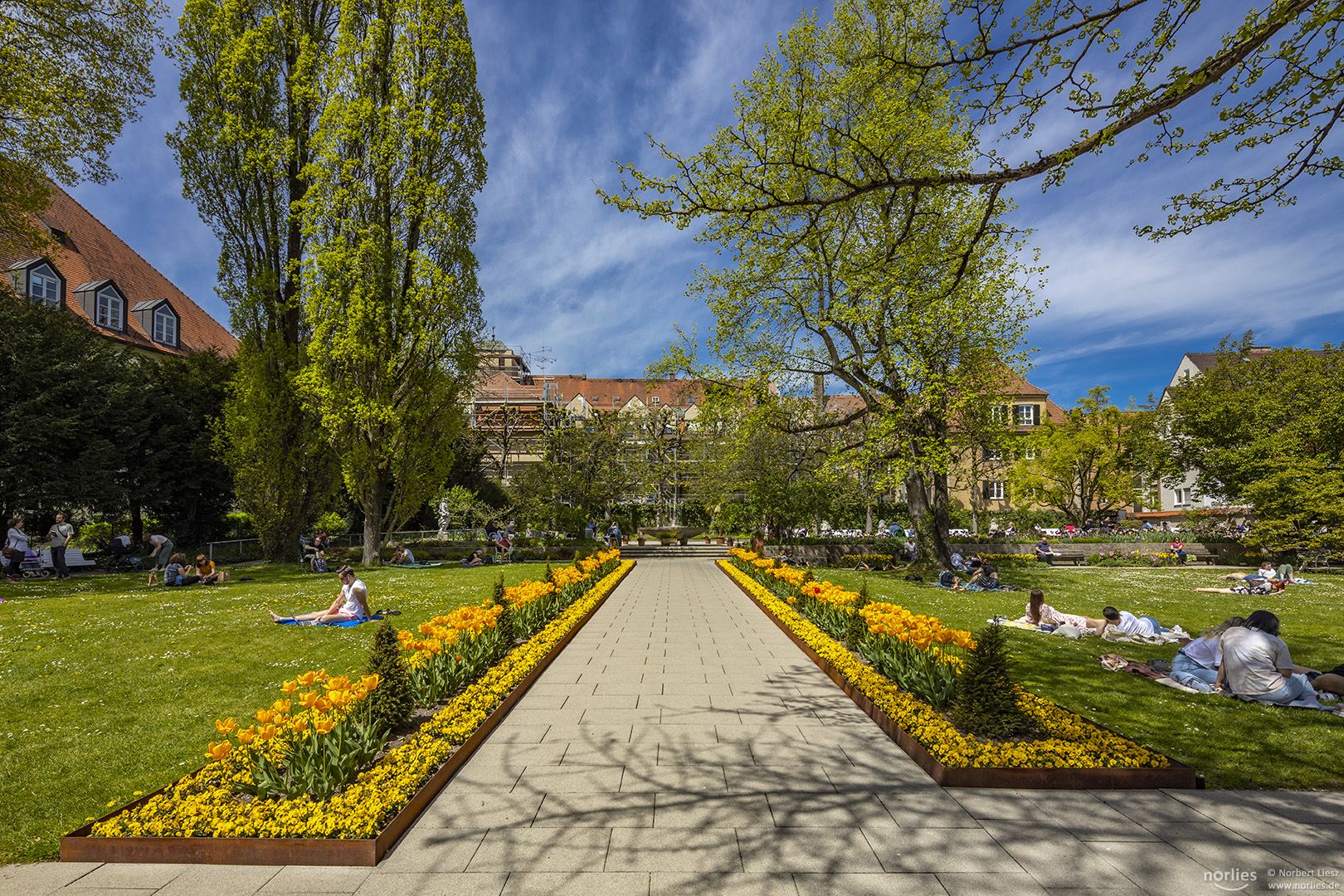 Blick in den Hofgarten