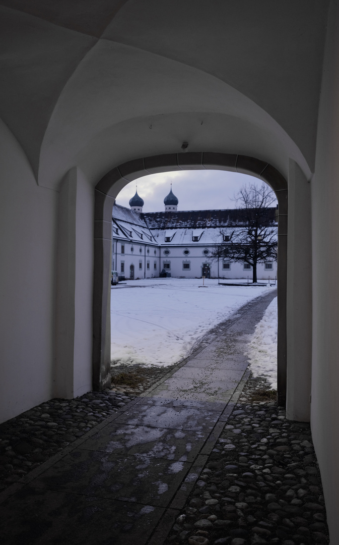 Blick in den Innenhof