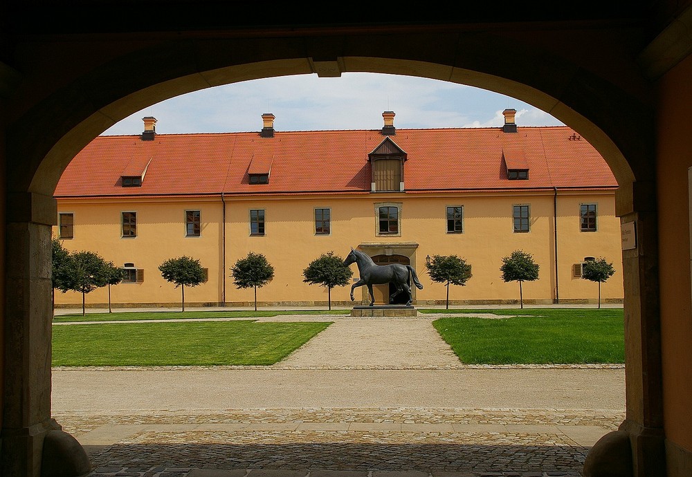 Blick in den Innenhof..